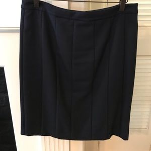 Tory Burch navy skirt 8